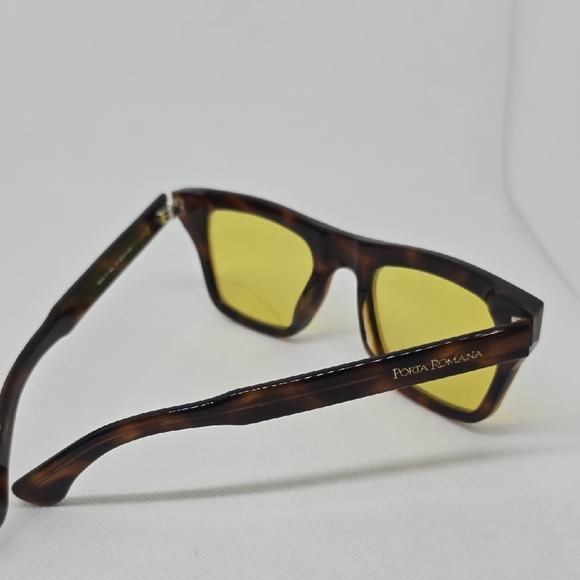 Tortoise Shell Sunglasses with Yellow Lenses